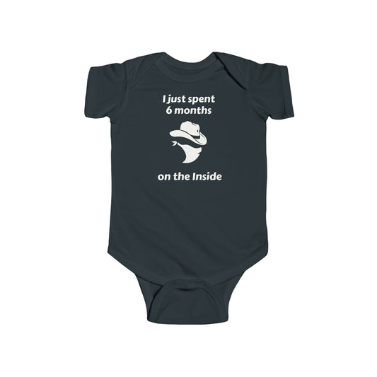 Preemie I Just Spent 6 Months on the Inside - Soft Bodysuit Onesie