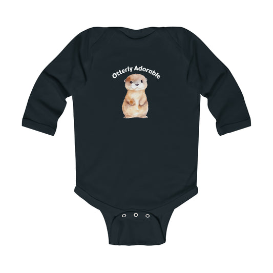 Otterly Adorable - Infant Long Sleeve Bodysuit