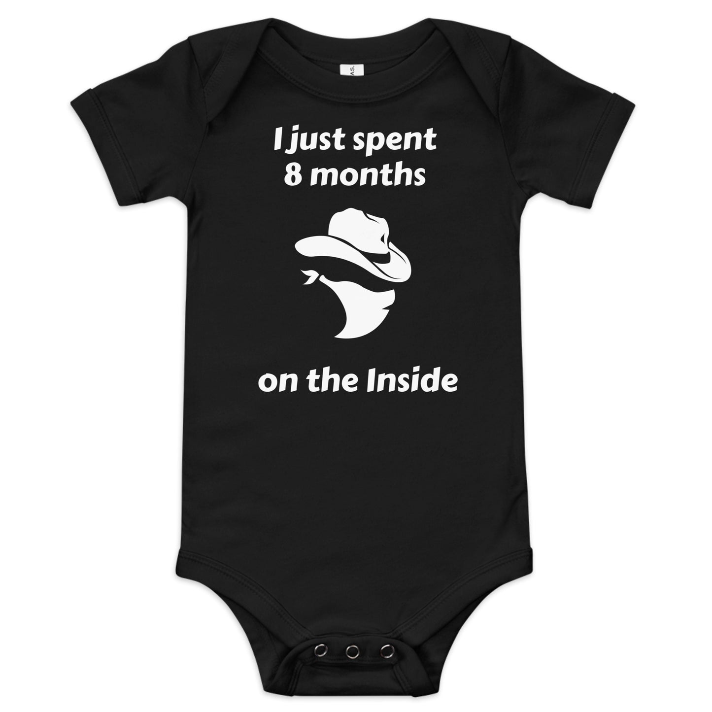 Preemie I Just Spent 8 Months on the Inside - Soft short onesie