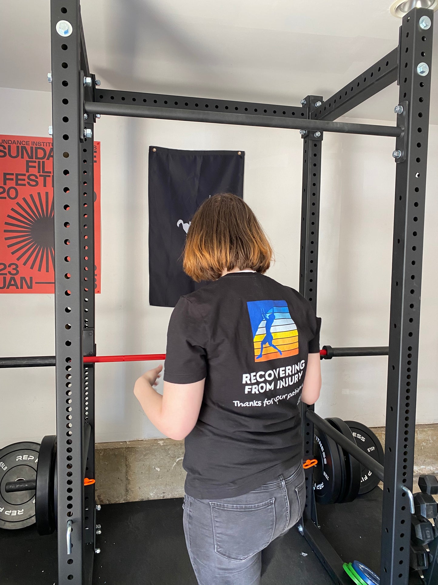 The Original Recovering from Injury - Climbing / Gym Unisex T-shirt