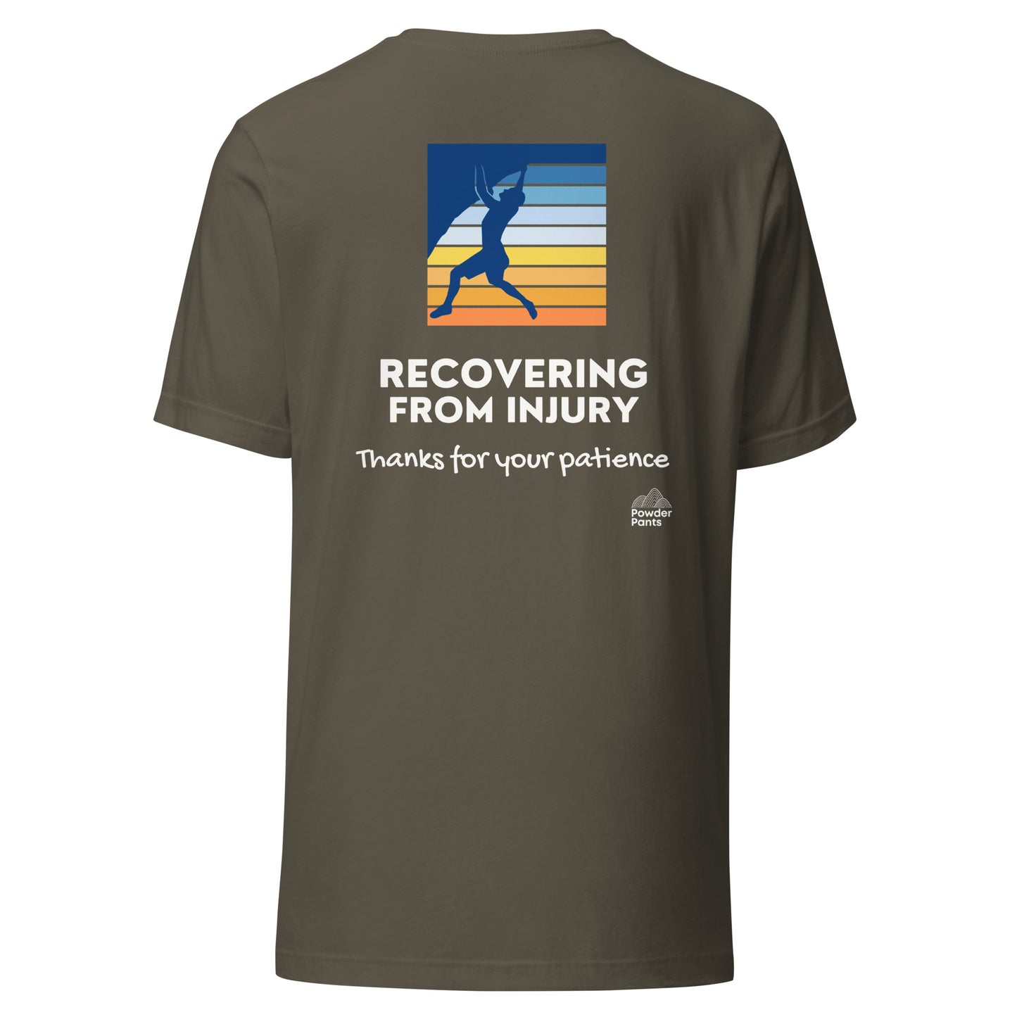 The Original Recovering from Injury - Climbing / Gym Unisex T-shirt