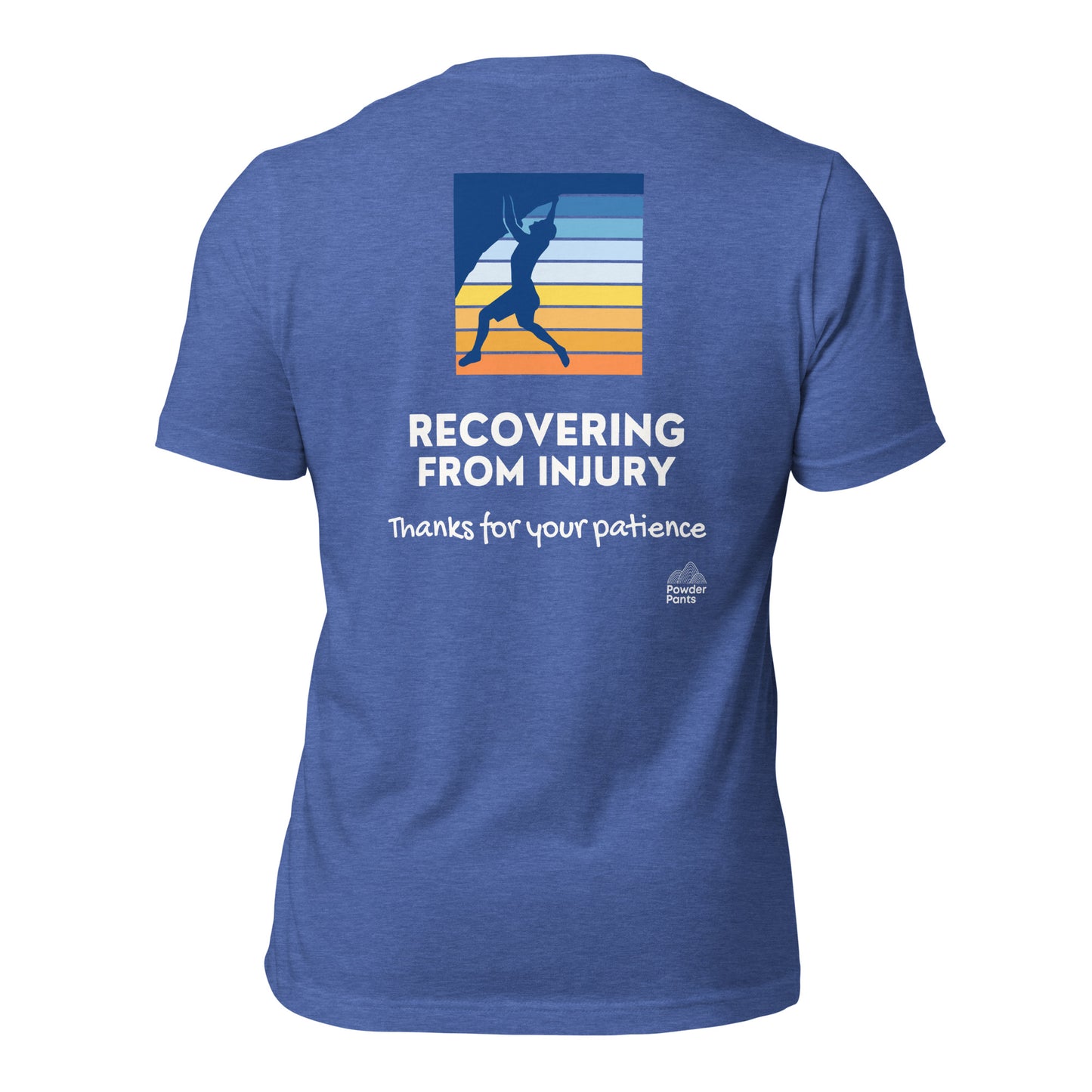 The Original Recovering from Injury - Climbing / Gym Unisex T-shirt