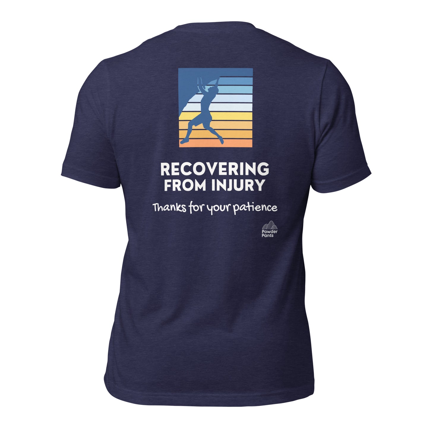 The Original Recovering from Injury - Climbing / Gym Unisex T-shirt