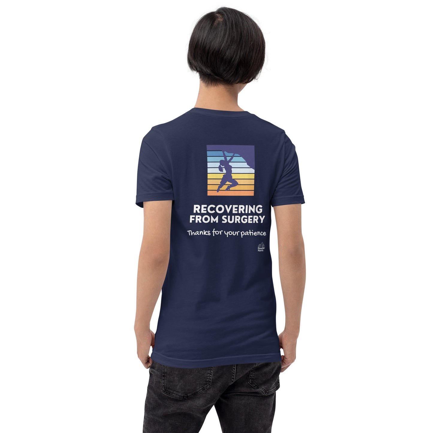 The Original Recovering from Surgery - Climbing T-shirt